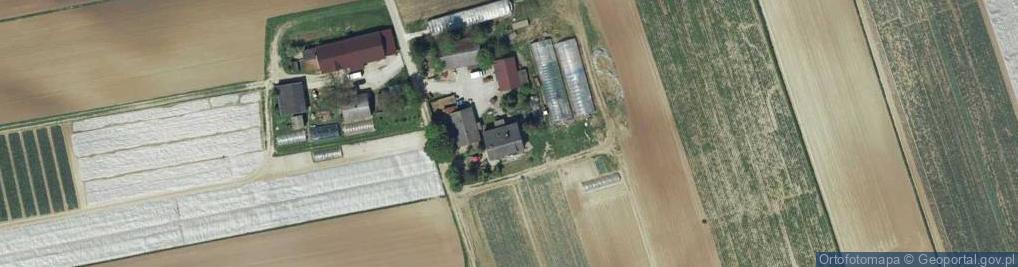 Zdjęcie satelitarne Wąsów ul.