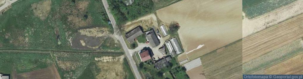 Zdjęcie satelitarne Wąsów ul.