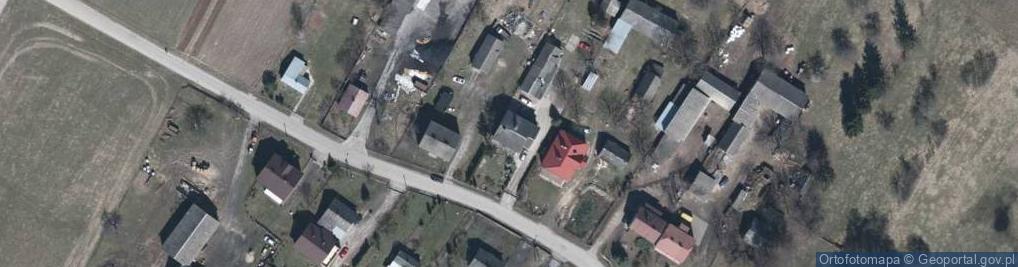 Zdjęcie satelitarne Wąsy ul.