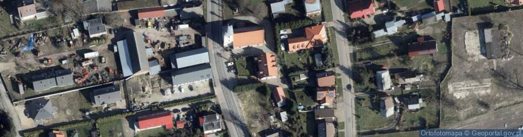 Zdjęcie satelitarne Wawrów ul.