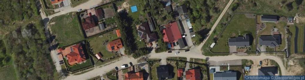 Zdjęcie satelitarne Wawrzyny ul.