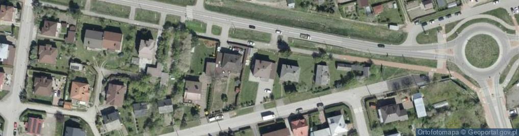 Zdjęcie satelitarne Warszawska ul.