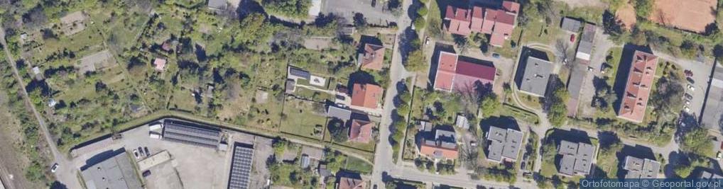Zdjęcie satelitarne Waryńskiego Ludwika ul.