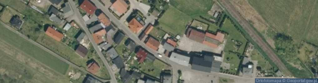Zdjęcie satelitarne Wajdy, ks. ul.
