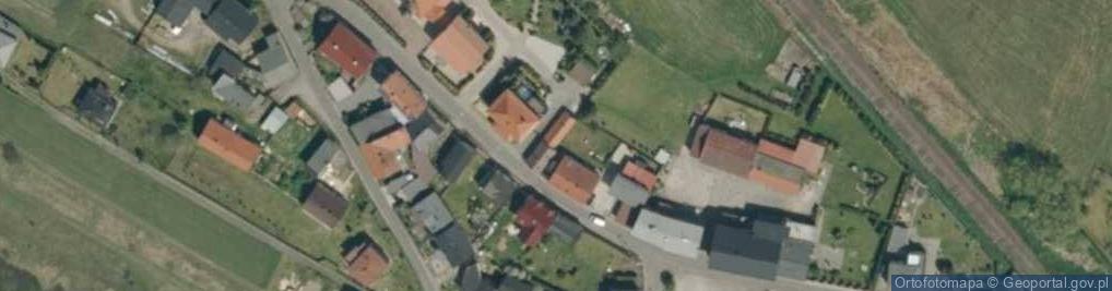 Zdjęcie satelitarne Wajdy, ks. ul.
