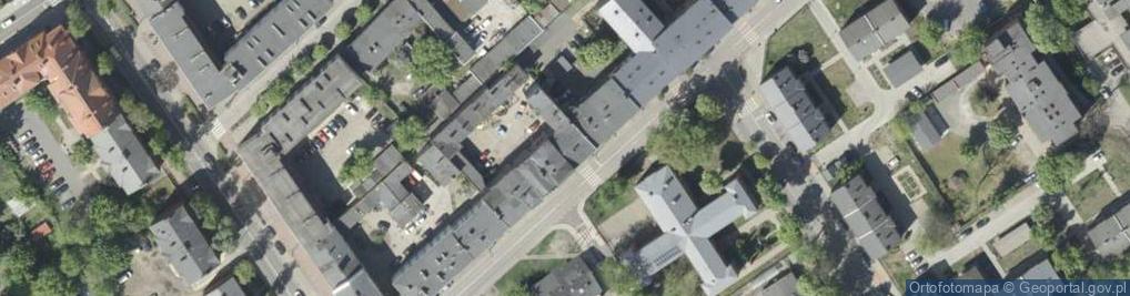 Zdjęcie satelitarne Waryńskiego Ludwika ul.