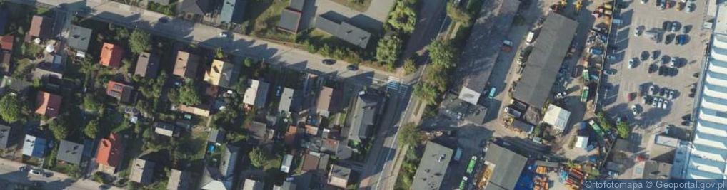 Zdjęcie satelitarne Wczasowa ul.