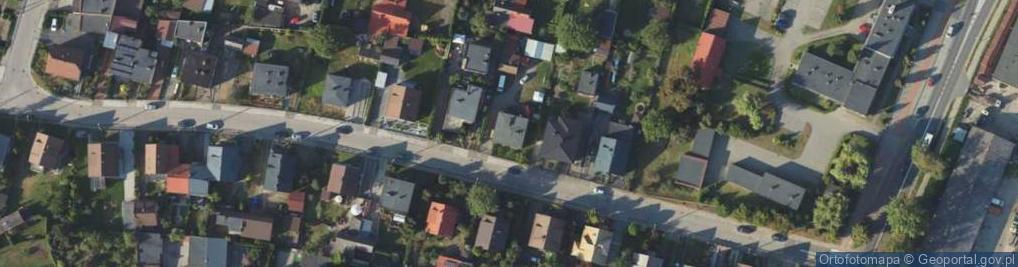 Zdjęcie satelitarne Wczasowa ul.