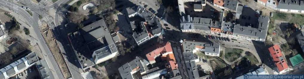 Zdjęcie satelitarne Wełniany Rynek ul.