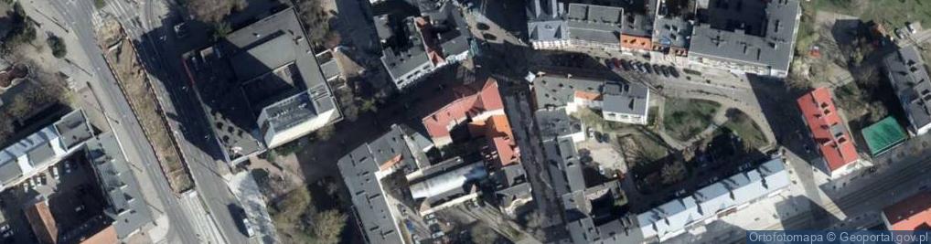 Zdjęcie satelitarne Wełniany Rynek ul.