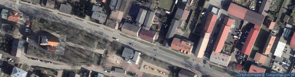 Zdjęcie satelitarne Welecka ul.