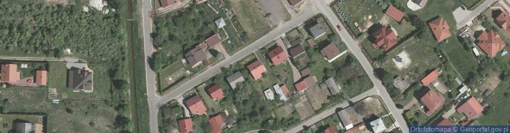 Zdjęcie satelitarne Węgrzynowskiego, ks. ul.