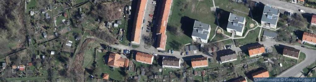 Zdjęcie satelitarne Welońskiego Piusa ul.