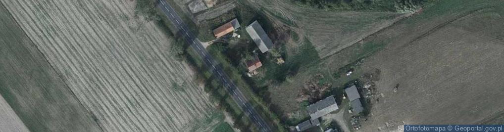 Zdjęcie satelitarne Węgiersk ul.