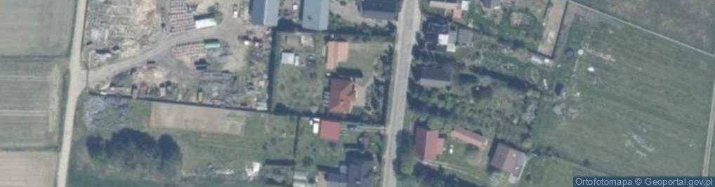 Zdjęcie satelitarne Węgorza ul.