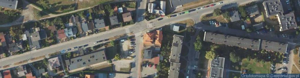 Zdjęcie satelitarne Weteranów ul.