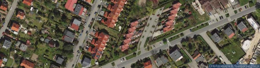 Zdjęcie satelitarne Wełniana ul.