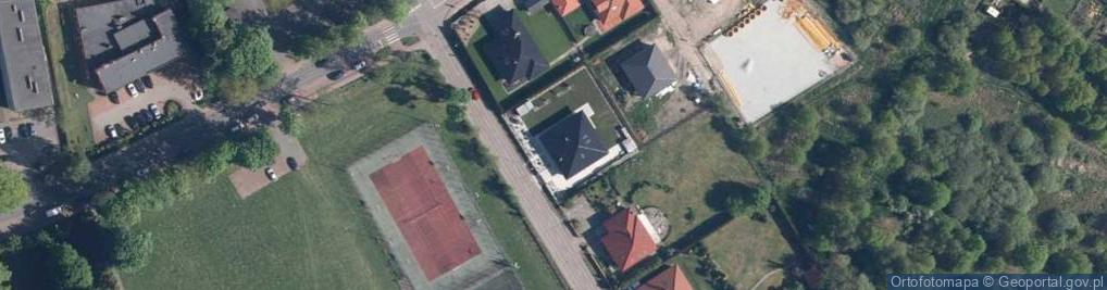 Zdjęcie satelitarne Wiślana ul.