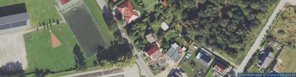 Zdjęcie satelitarne Wiślana ul.