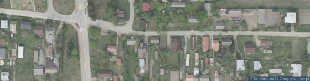 Zdjęcie satelitarne Wiejska ul.