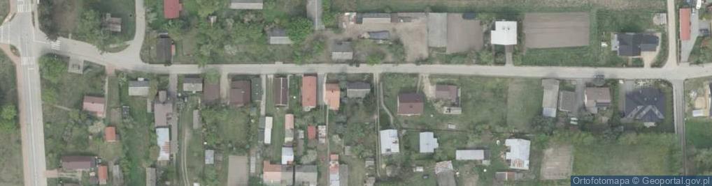 Zdjęcie satelitarne Wiejska ul.
