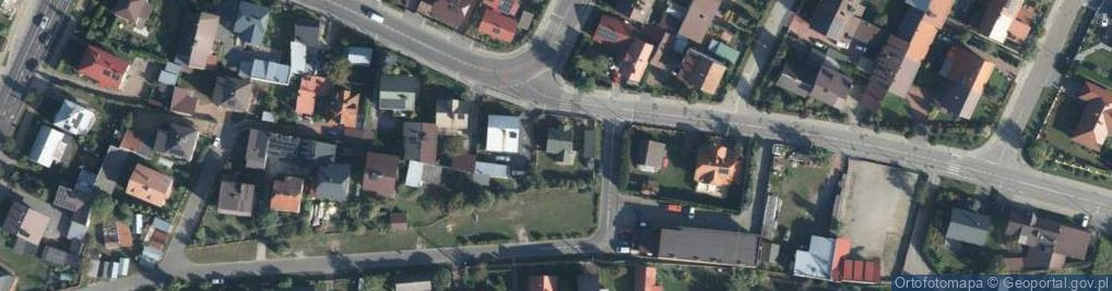 Zdjęcie satelitarne Wiejska ul.