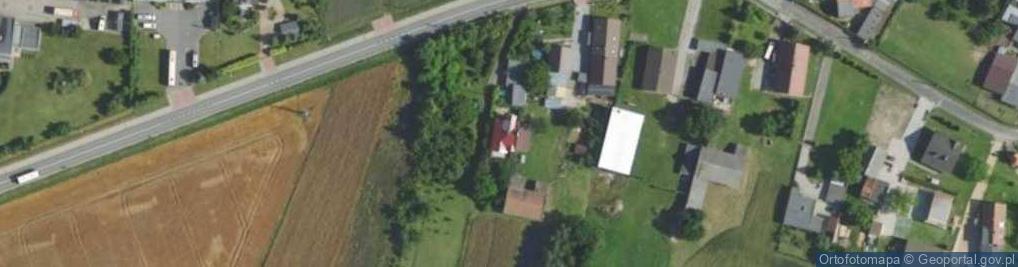 Zdjęcie satelitarne Wiejska ul.