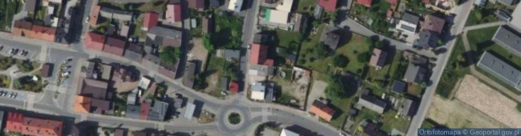 Zdjęcie satelitarne Wieruszowska ul.