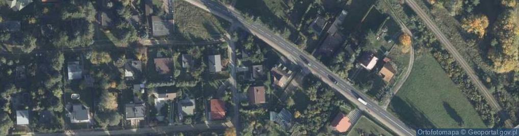 Zdjęcie satelitarne Wiosenna ul.