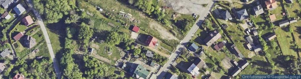 Zdjęcie satelitarne Wiejska ul.