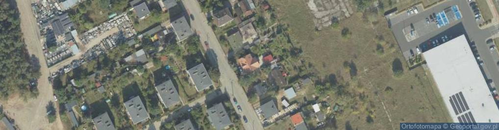 Zdjęcie satelitarne Wiślana ul.