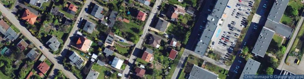 Zdjęcie satelitarne Wilgotna ul.