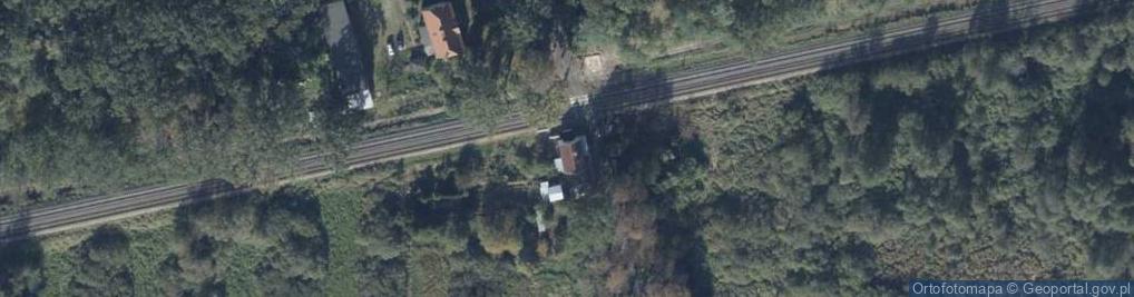 Zdjęcie satelitarne Wiosenna ul.