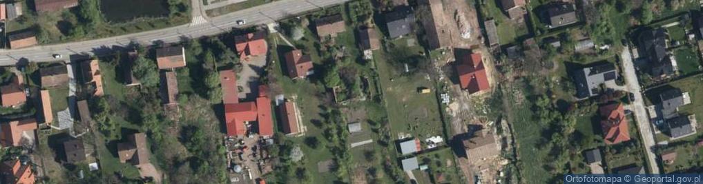 Zdjęcie satelitarne Wiejska ul.