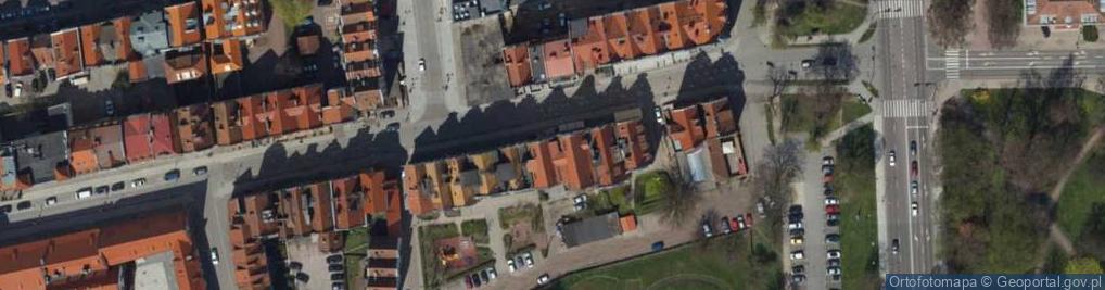 Zdjęcie satelitarne Wigilijna ul.