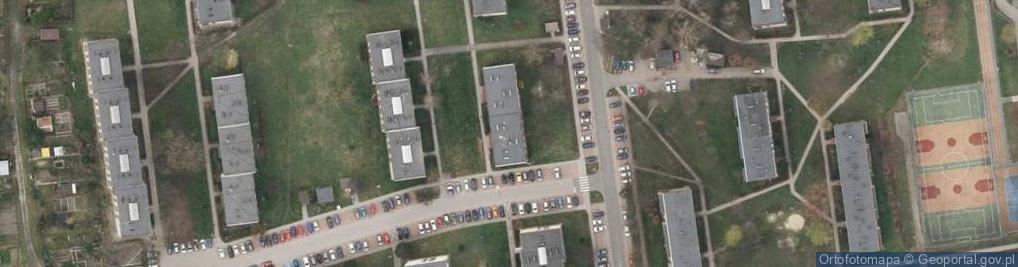 Zdjęcie satelitarne Wilgi ul.
