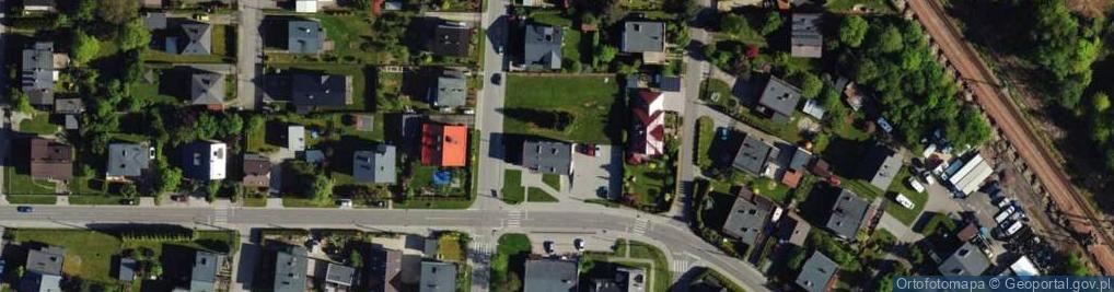 Zdjęcie satelitarne Wiślna ul.