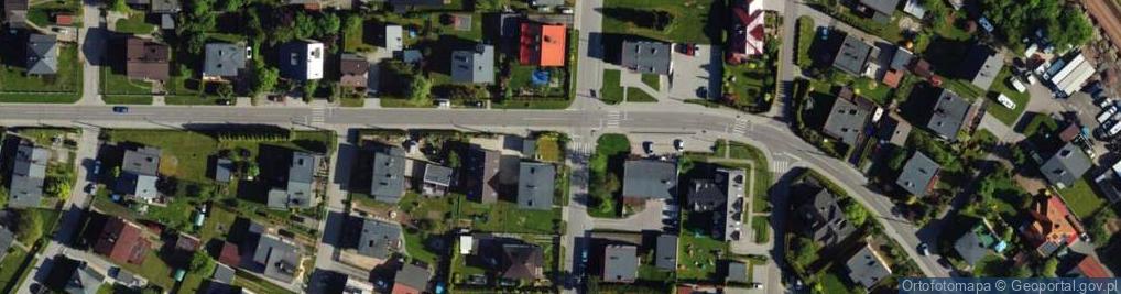 Zdjęcie satelitarne Wiślna ul.