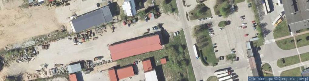 Zdjęcie satelitarne Wiórowa ul.