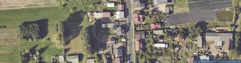 Zdjęcie satelitarne Wiejska ul.