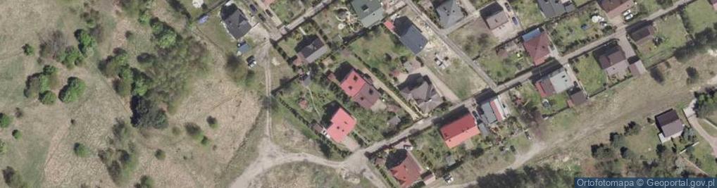 Zdjęcie satelitarne Wielkich Łowów ul.