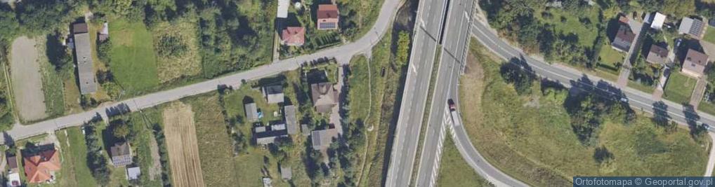 Zdjęcie satelitarne Wiejska ul.