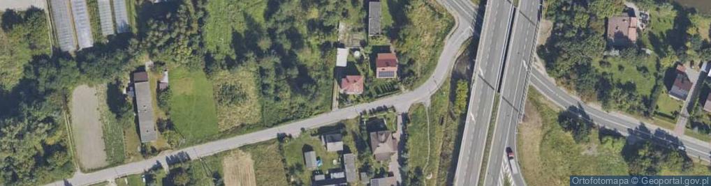 Zdjęcie satelitarne Wiejska ul.