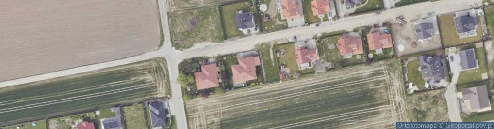 Zdjęcie satelitarne Wiejska ul.