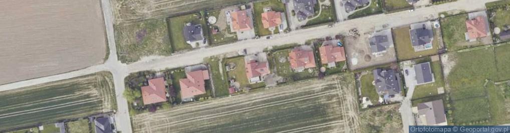 Zdjęcie satelitarne Wiejska ul.