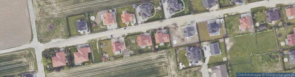 Zdjęcie satelitarne Wiejska ul.