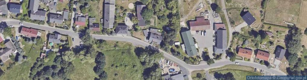 Zdjęcie satelitarne Wiejska ul.