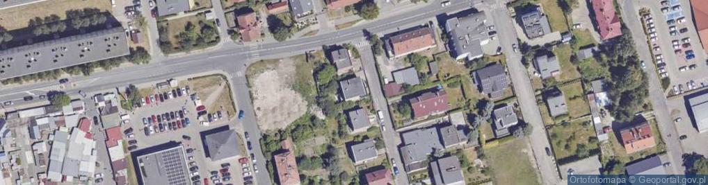 Zdjęcie satelitarne Wiosenna ul.
