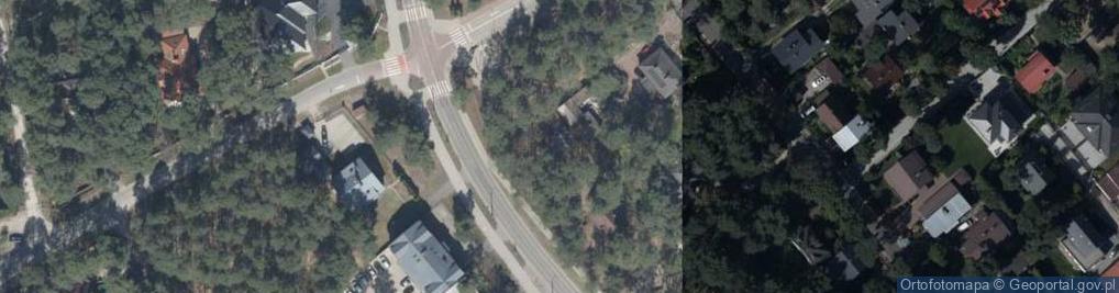 Zdjęcie satelitarne Wiosenna ul.