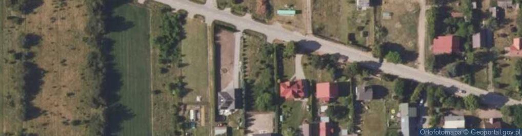 Zdjęcie satelitarne Wiejska ul.